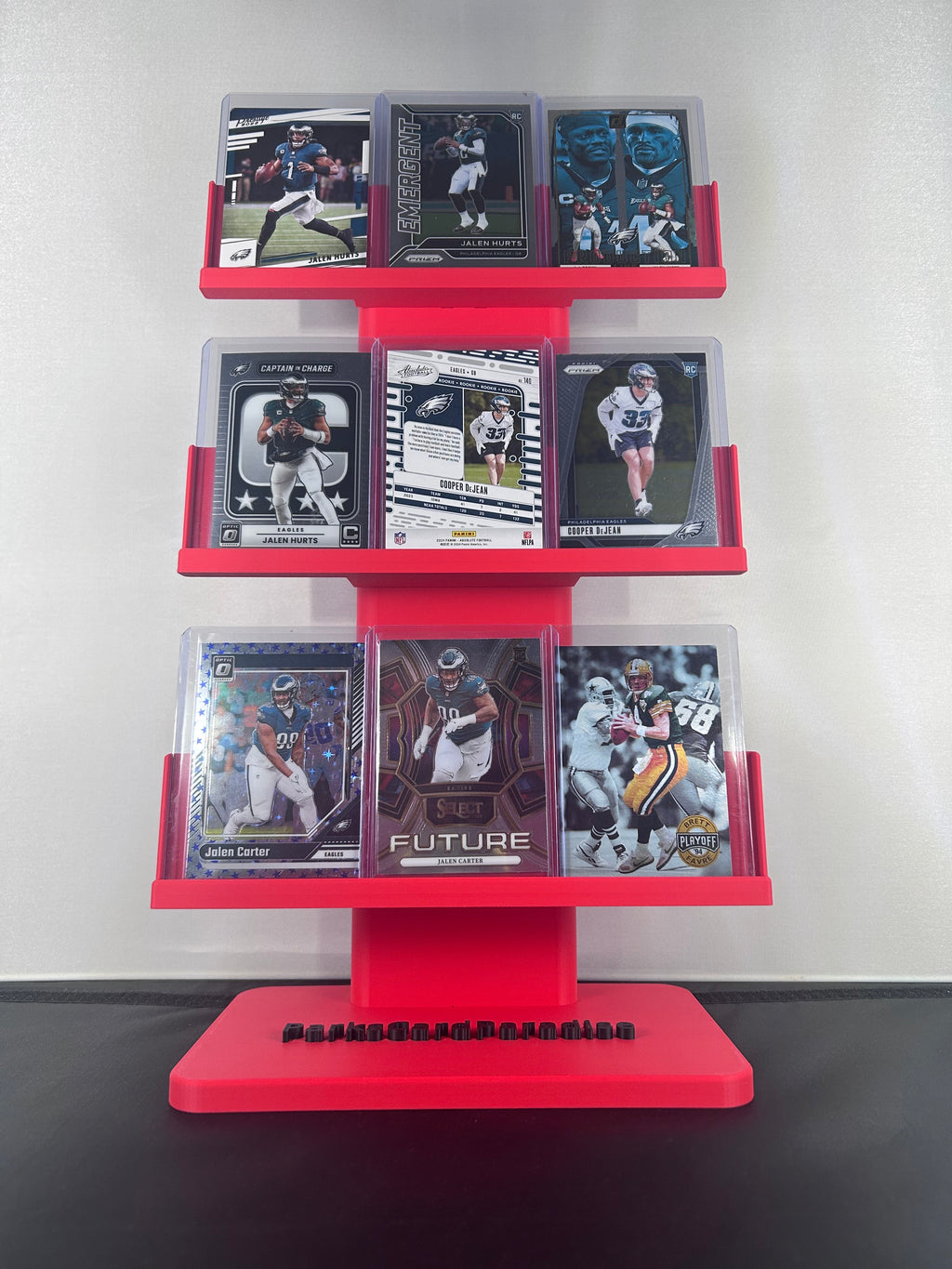 Three Tier Sports Card Display