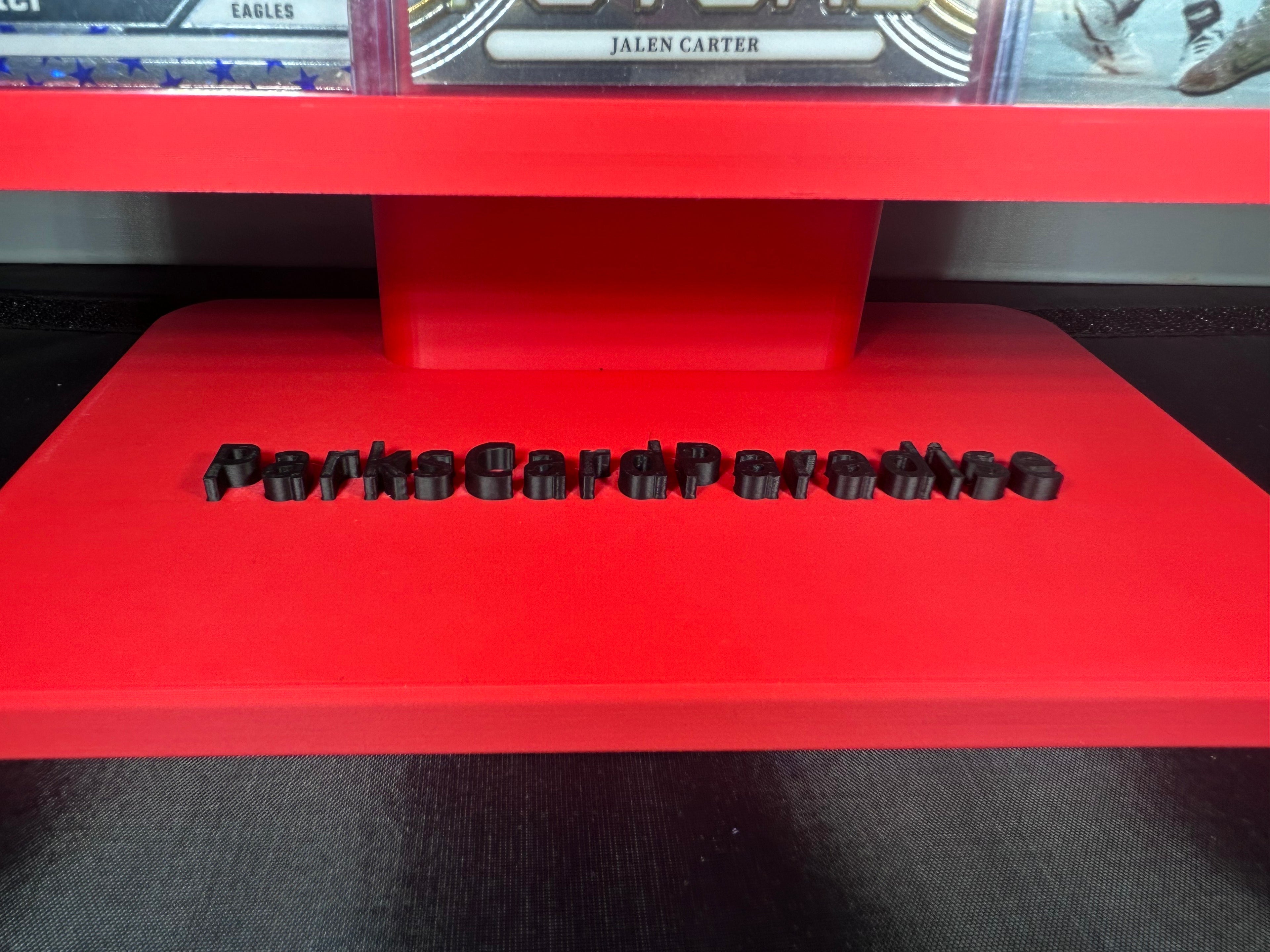 Three Tier Sports Card Display