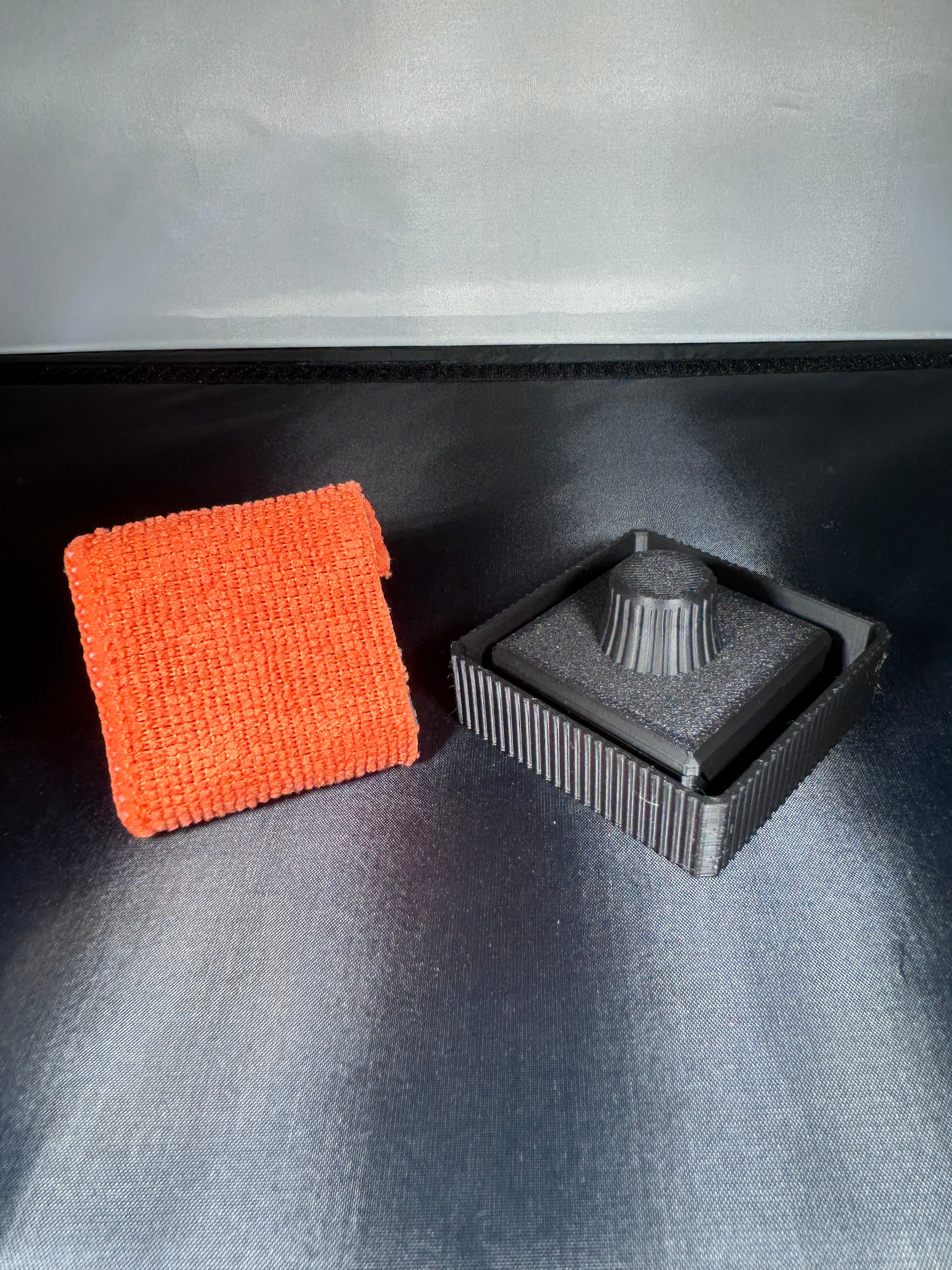 Microfiber Scrubber Set With Holder